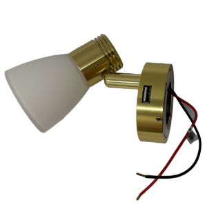 Brass cabin light