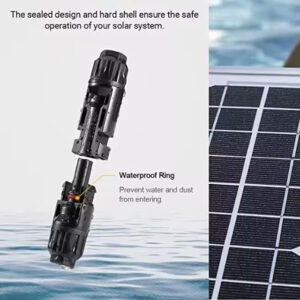 Alternative view of NZ MC4 Solar Connector (Pair)