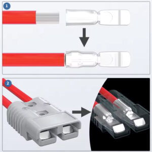 Alternative view of NZ Logical 50A Anderson Plug Connector
