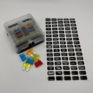 NZ Logical 12V - 36V 100Amp 6 way Fuse Board & Fuses - Image 3
