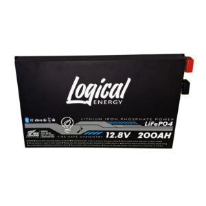NZ Logical 200AH 650x65mm Slimline LiFePO4 Lithium Battery