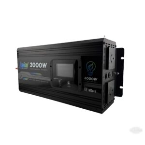 Alternative view of NZ Logical 12V - 230V 2000W Inverter with remote display controller