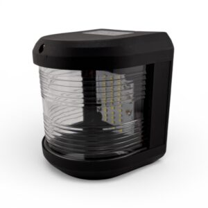 12/24V LED Marine Navigation Lights – Large Black Stern Light