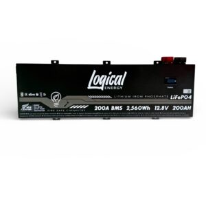 Alternative view of NZ Logical 200AH 900x63mm Slimline LiFePO4 Lithium Battery