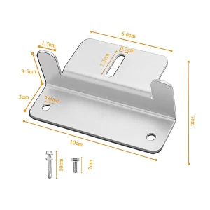 Z bracket solar panel mounting