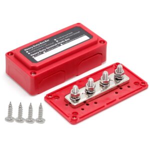 NZ Logical 300A 12–48V 300A M8 Insulated Bus Bar